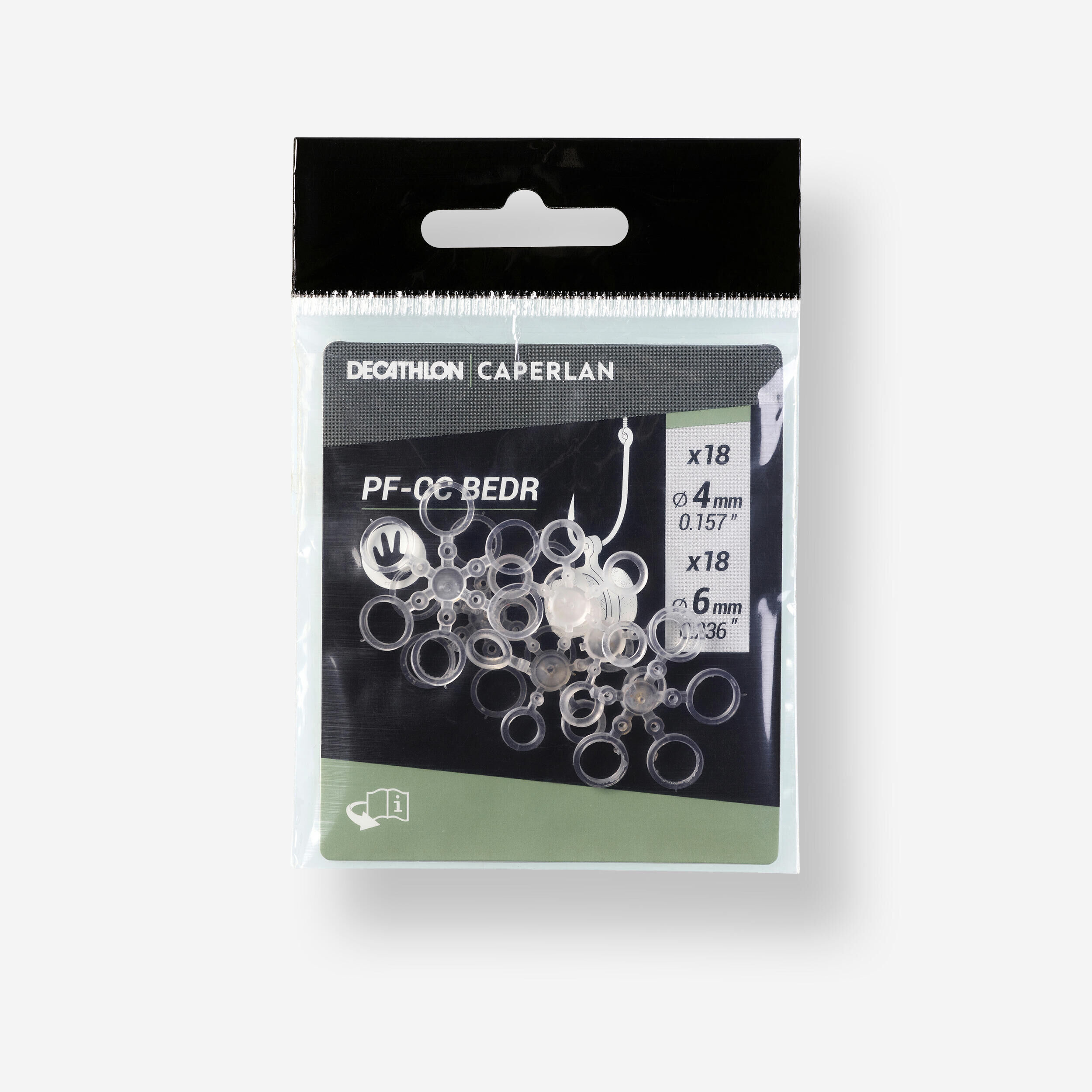 CAPERLAN Bait Rings PF-CC BEDR 4/6mm