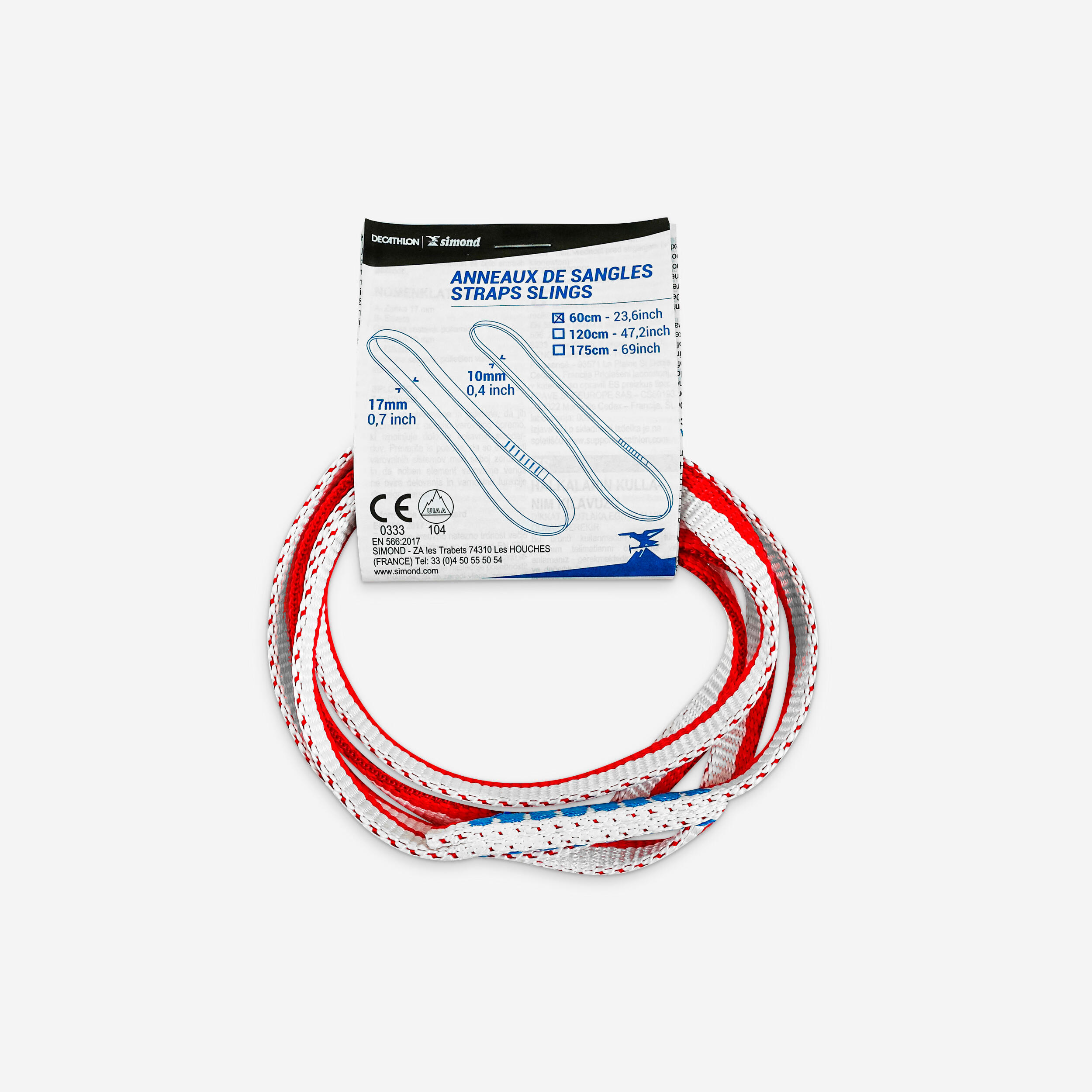 LIGHT STRAP RING 10 mm x 60 CM Decathlon