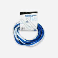 Bandschlinge leicht 10mm × 120cm blau/weiß
