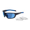 Cat 0 + 3 Interchangeable Cross-Country Mountain Cycling Shades - Blue