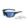 Riteņbraukšanas saulesbrilles “Perf 100 Pack”, 0.–3. kat. maināmas lēcas, zilas