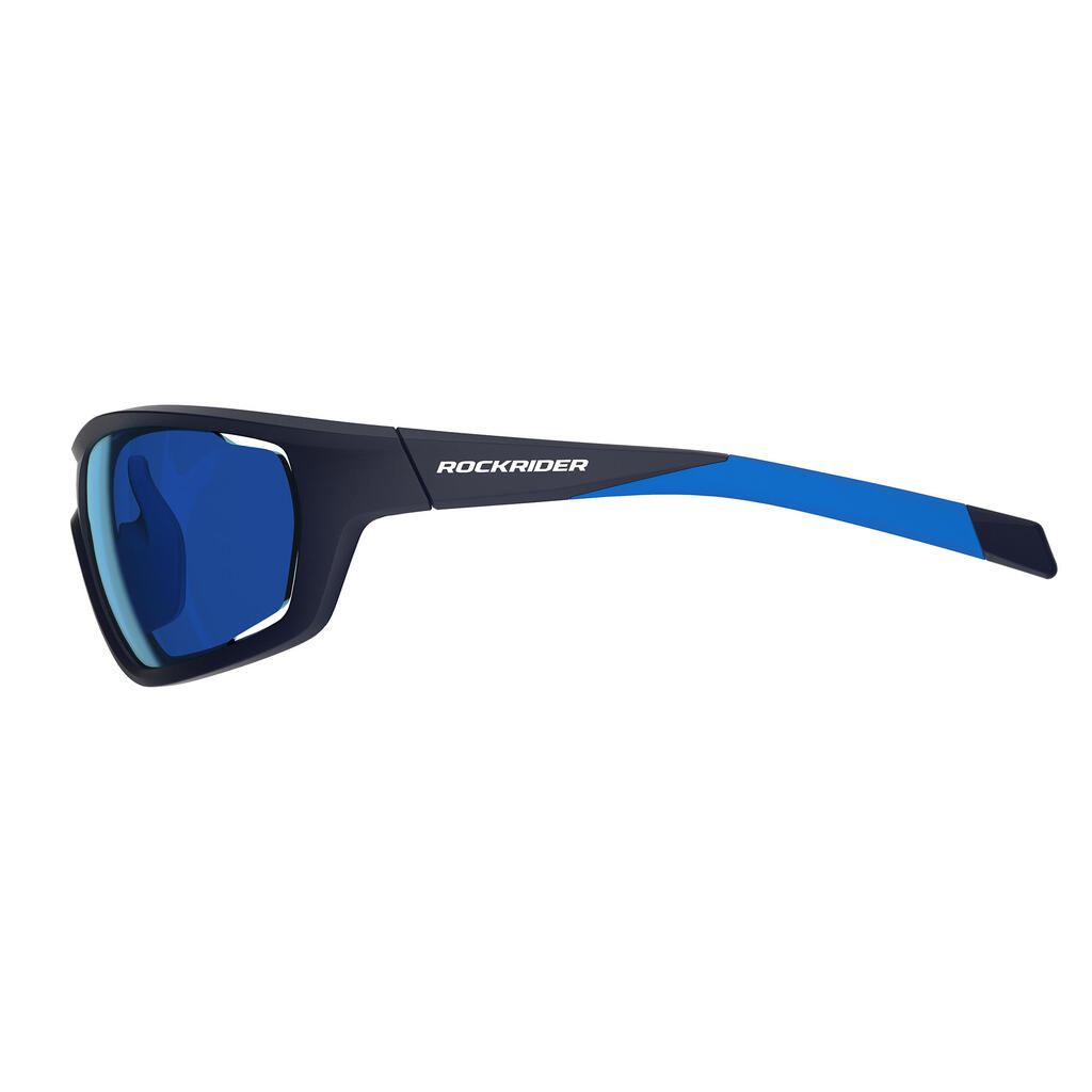 Riteņbraukšanas saulesbrilles “Perf 100 Pack”, 0.–3. kat. maināmas lēcas, melnas