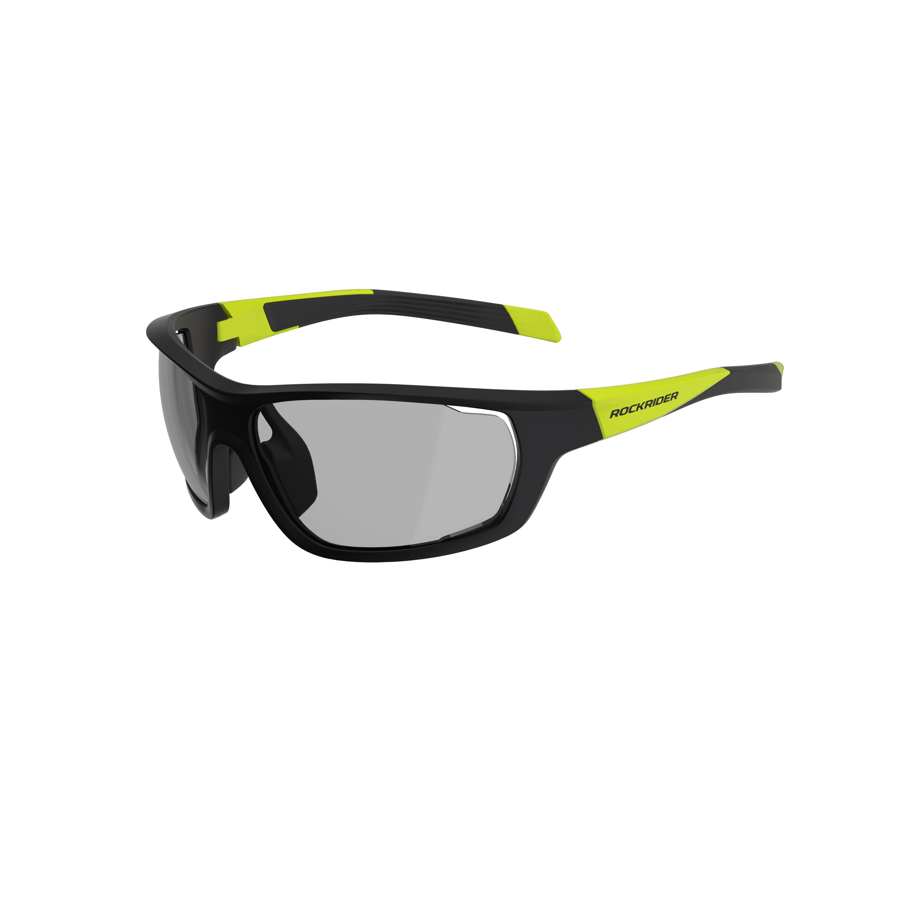 Lunettes VTT XC PHOTO Noires et Jaunes photochromiques CAT 1 3