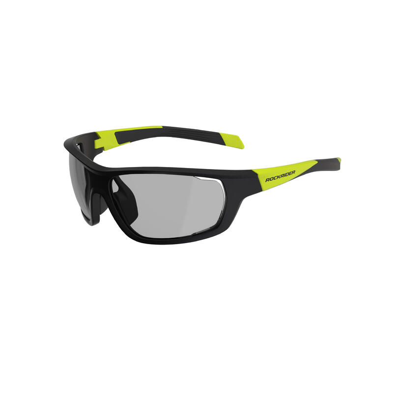 Lunettes VTT XC PHOTO Noires et Jaunes photochromiques CAT 1>3