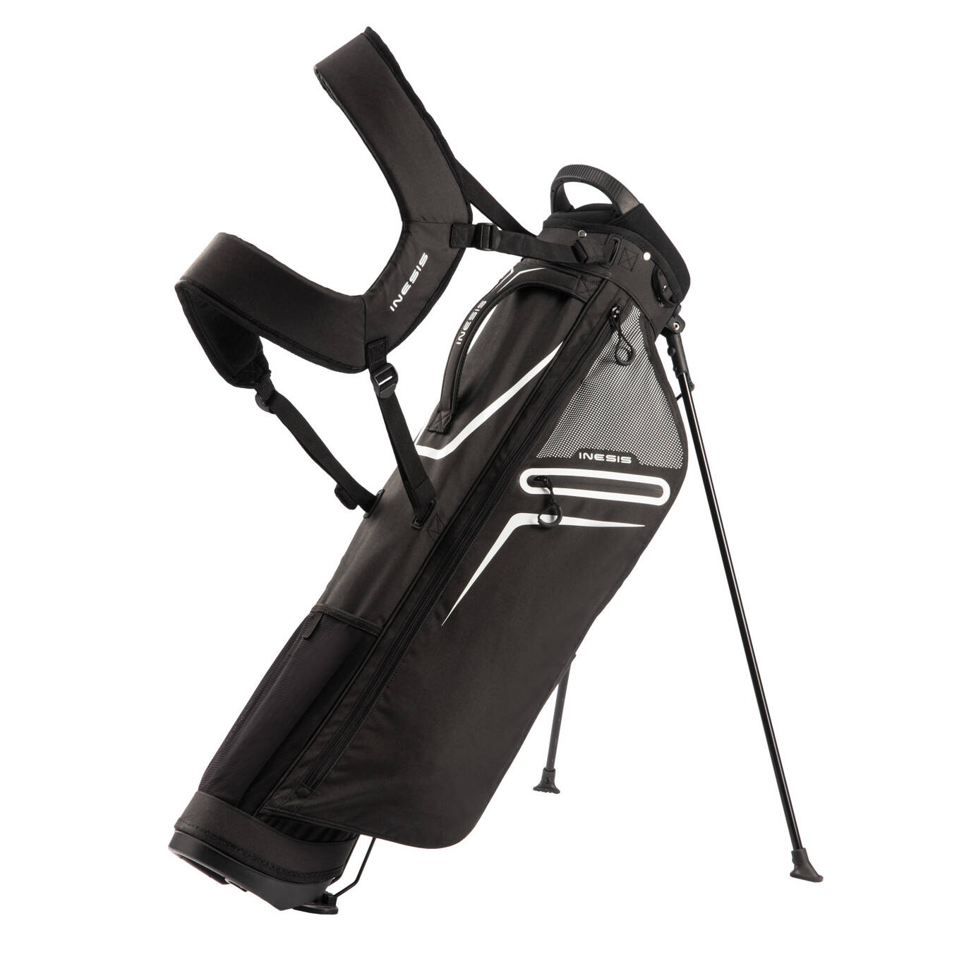 GOLF STAND BAG - INESIS ULTRALIGHT BLACK