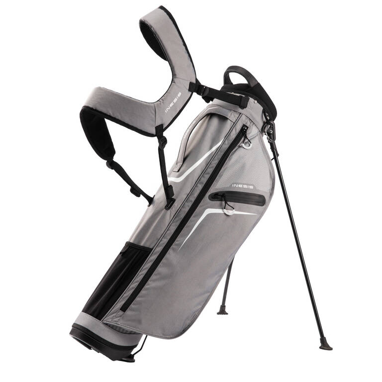 GOLF STAND BAG - INESIS ULTRALIGHT GREY