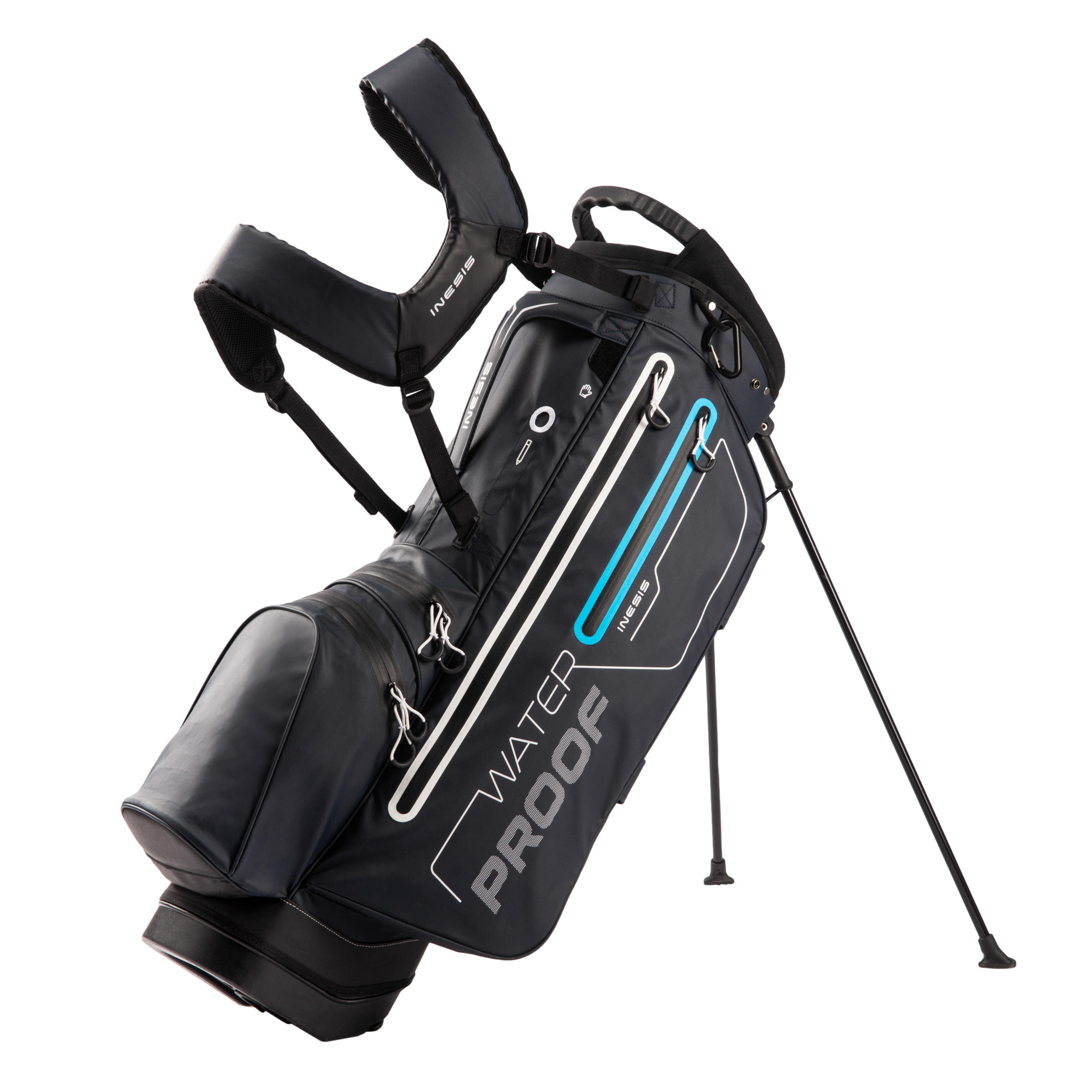 Waterproof Golf Stand Bag - Inesis Blue - INESIS