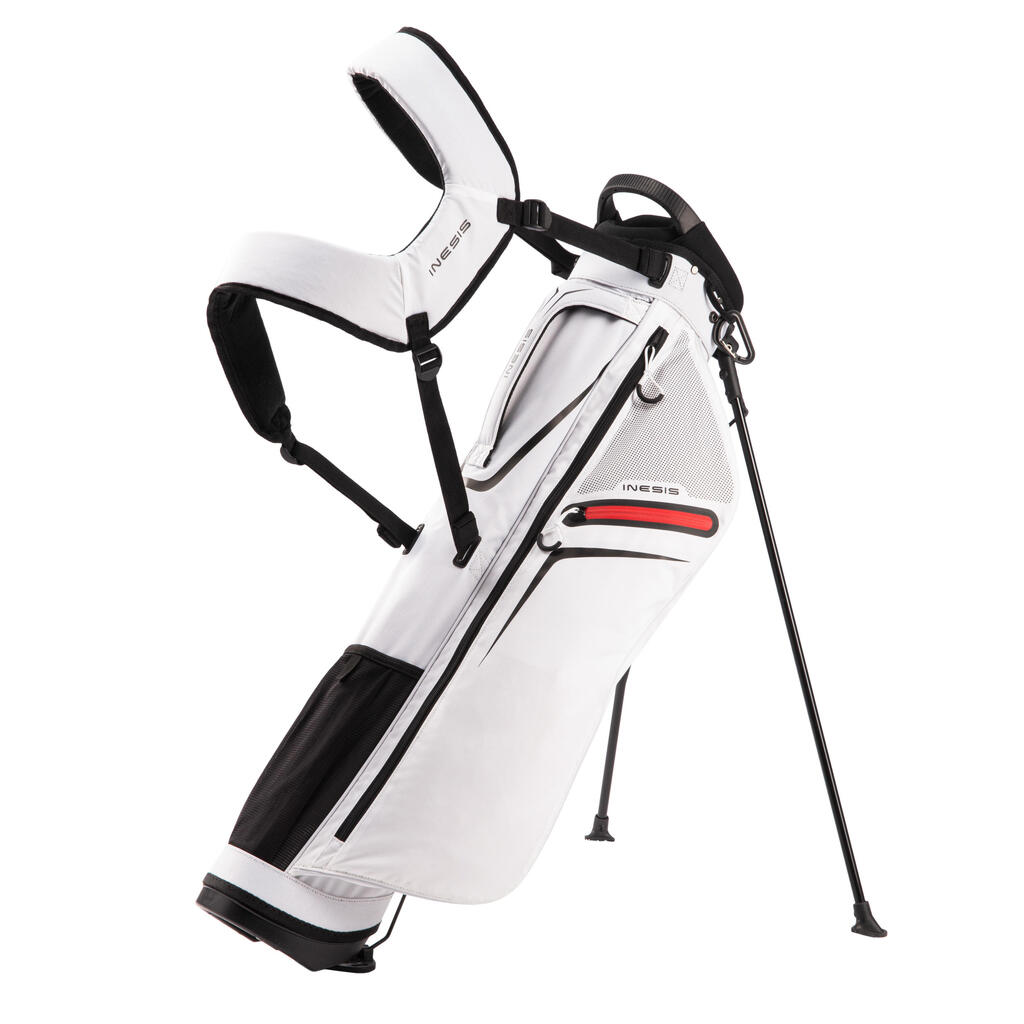 GOLF STAND BAG - INESIS ULTRALIGHT BLACK