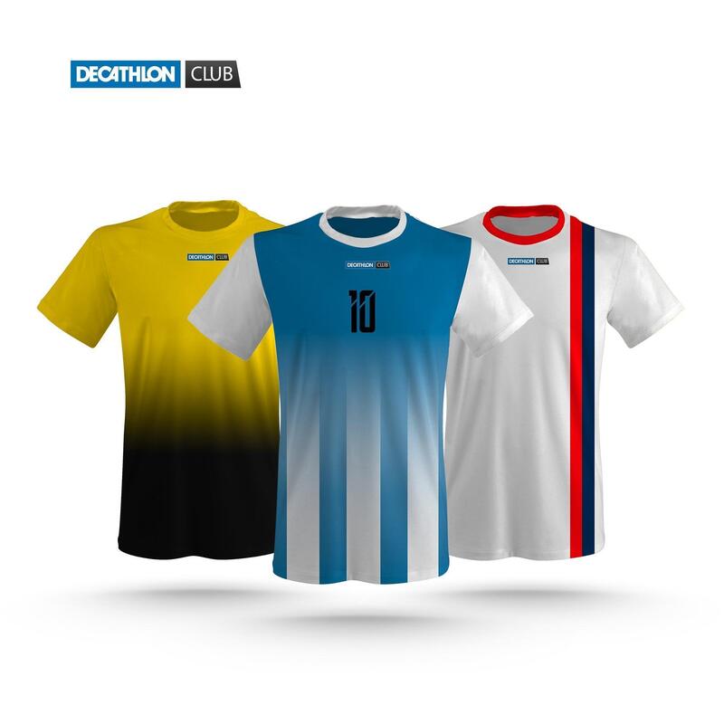 CAMISETA MANGA CORTA DE FÚTBOL SALA PERSONALIZADA MODELO CUP NIÑOS