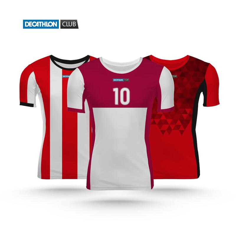 CAMISETA MANGA CORTA DE FÚTBOL JÚNIOR PERSONALIZADA MODELO PRO