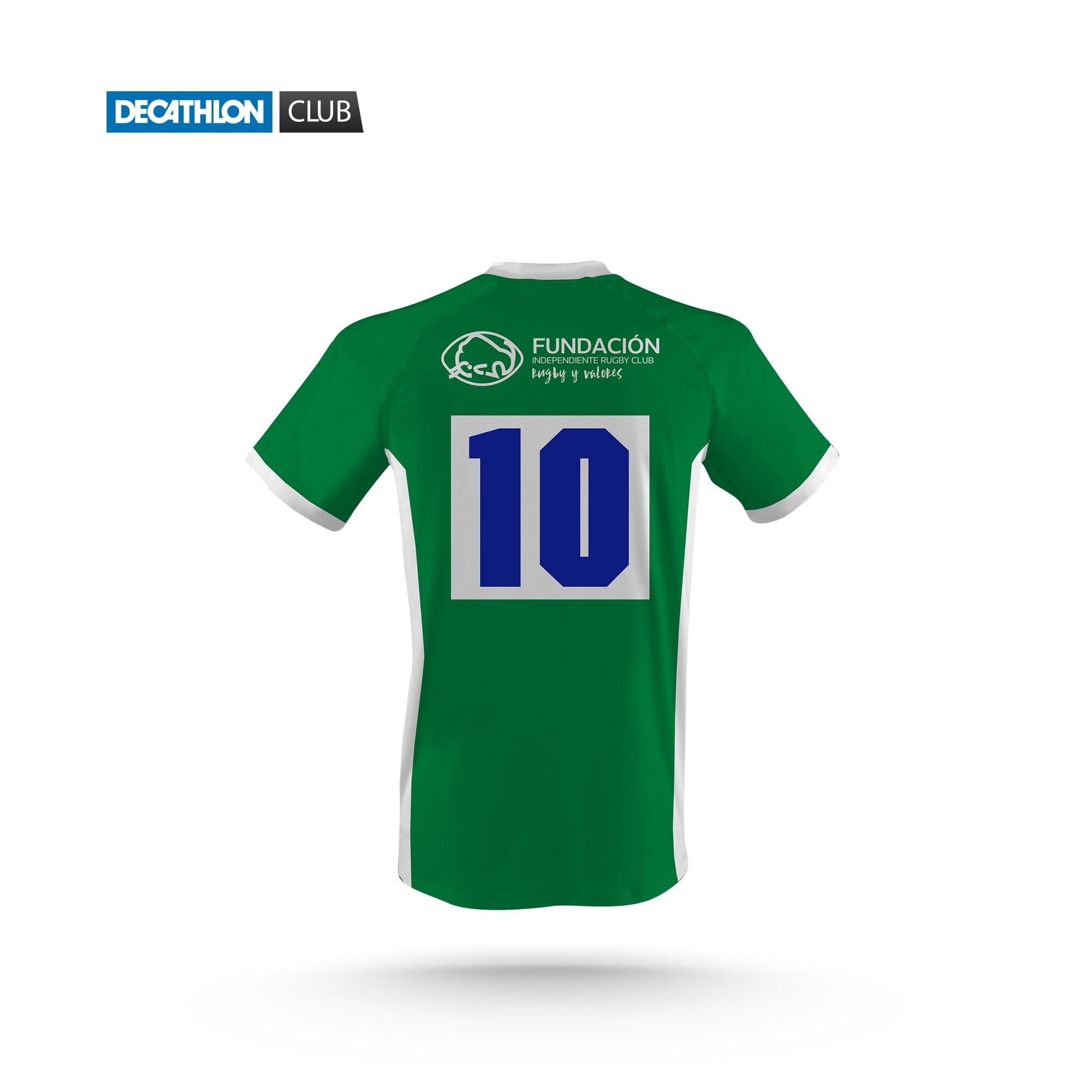 CAMISETA RUGBY ESCUELA INDEPENDIENTE SANTANDER JÚNIOR 2/3