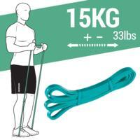 Élastique de musculation - training band 15 kg vert