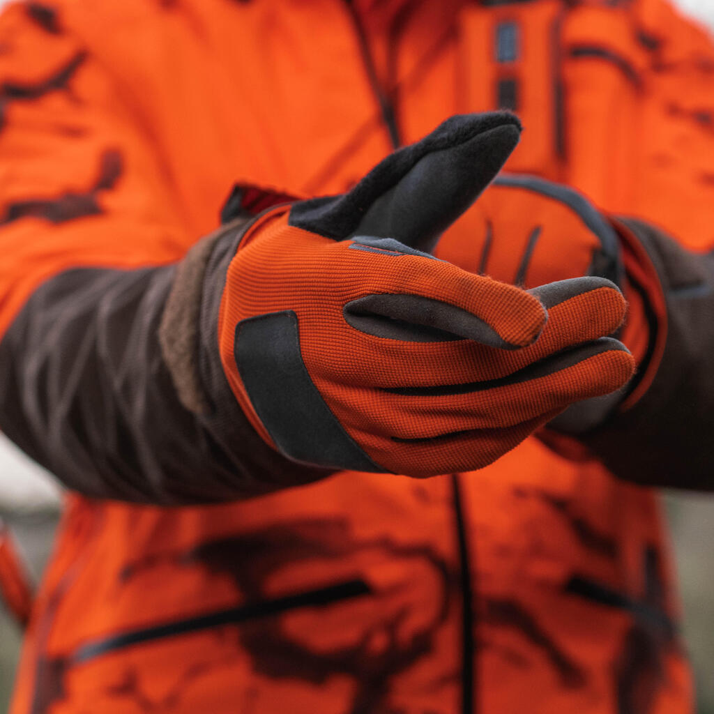 SUPERTRACK 100 V2 HUNTING GLOVES - ORANGE