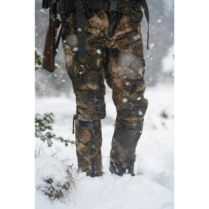 Pantalon Impermeabil Călduros 900 camuflaj Furtiv Bărbați 