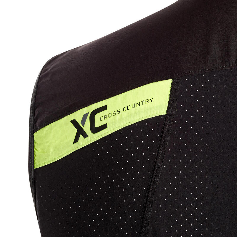 Gilet VTT XC RACE Noir Jaune