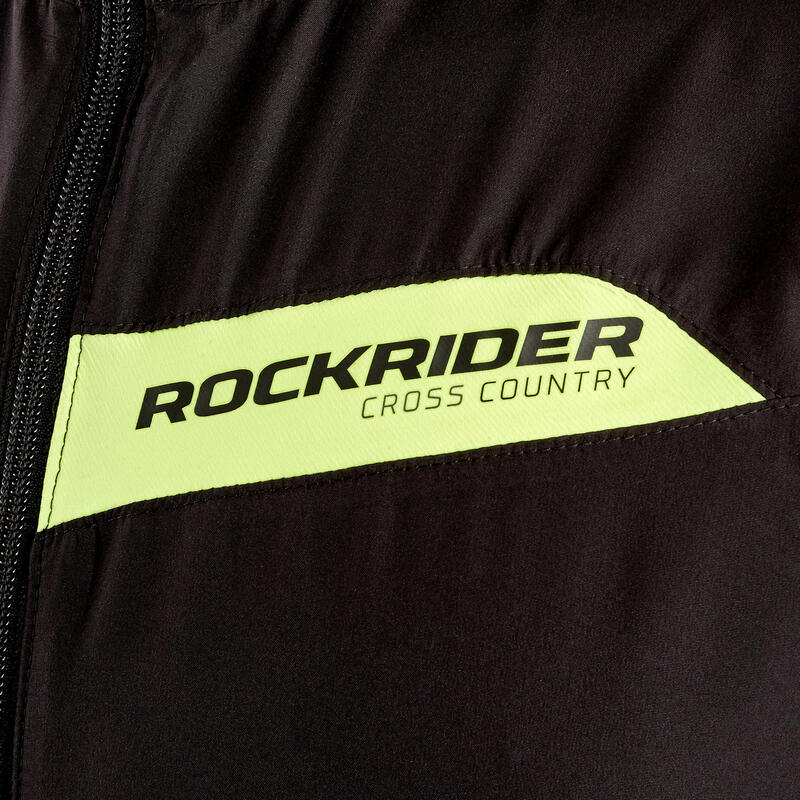 Gilet VTT XC RACE Noir Jaune