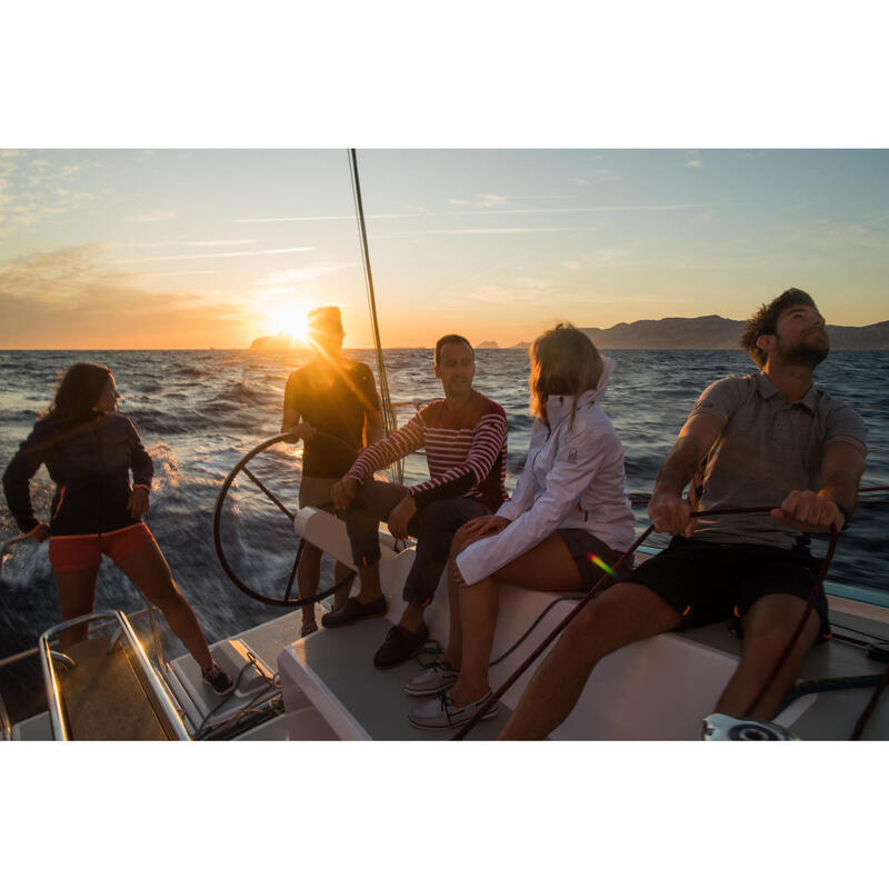 Încălțăminte navigație SAILING 500 Maro Închis Bărbați 