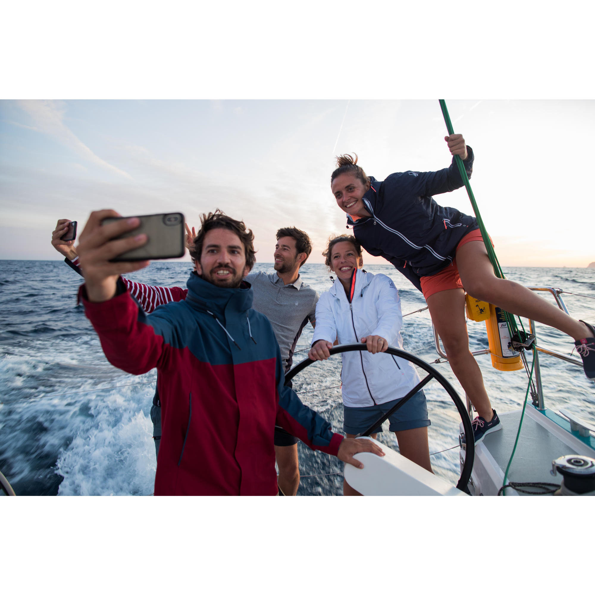Short de voile femme SAILING 100 Navy TRIBORD Decathlon