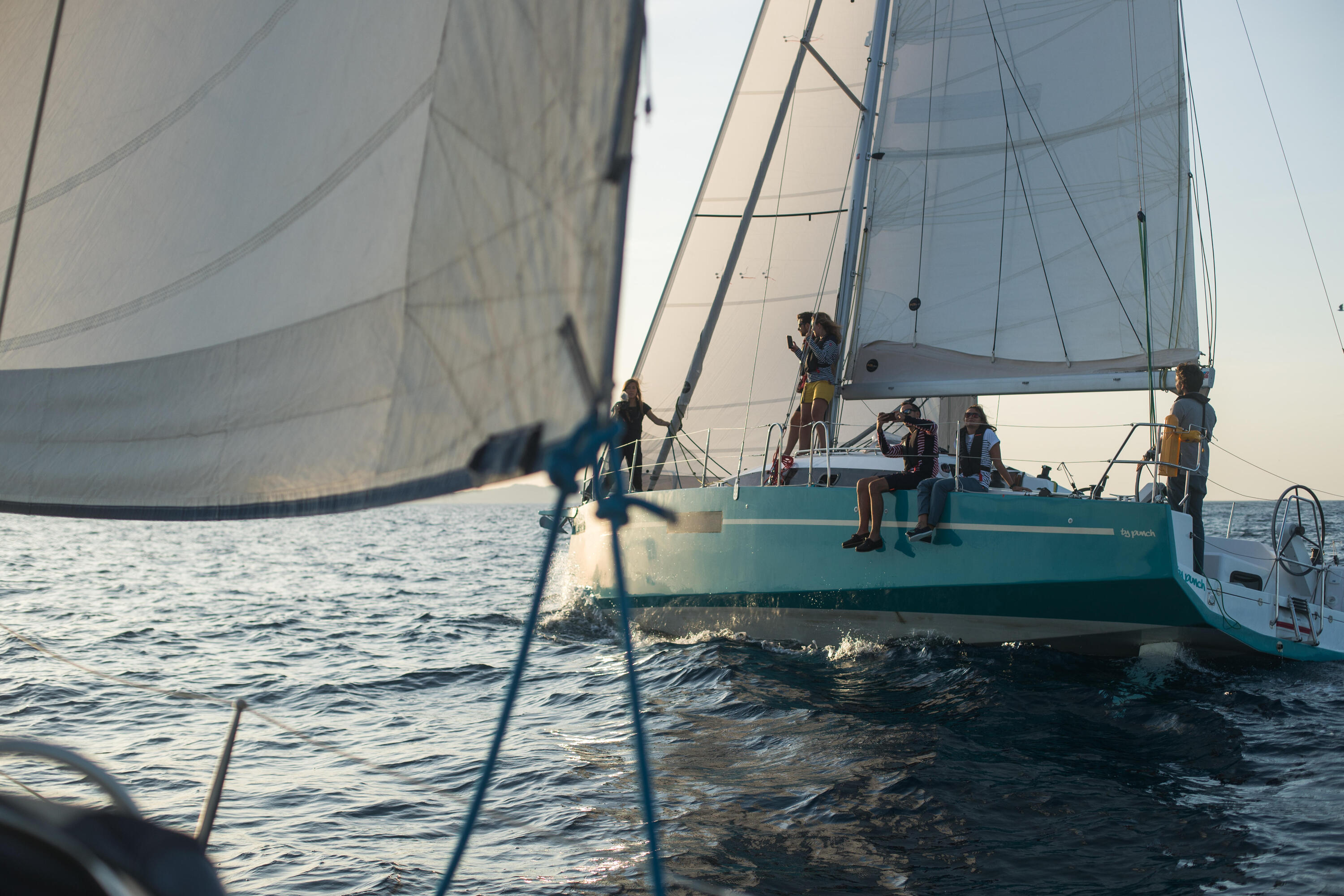 Pánské boty na loď Sailing 500 tmavě hnědé 14/15