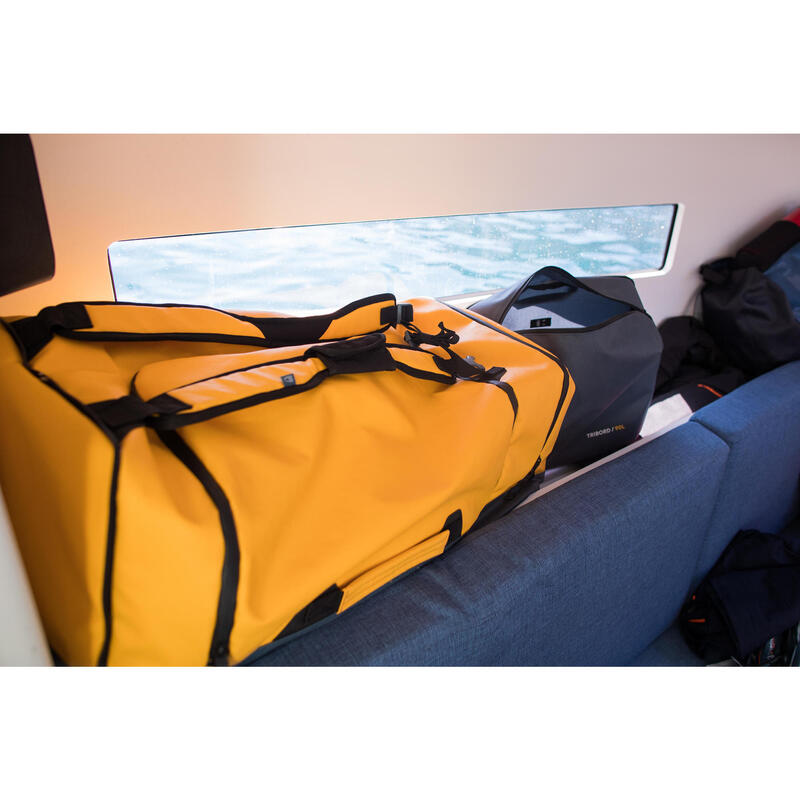 Sac déperlant 90 litres Jaune