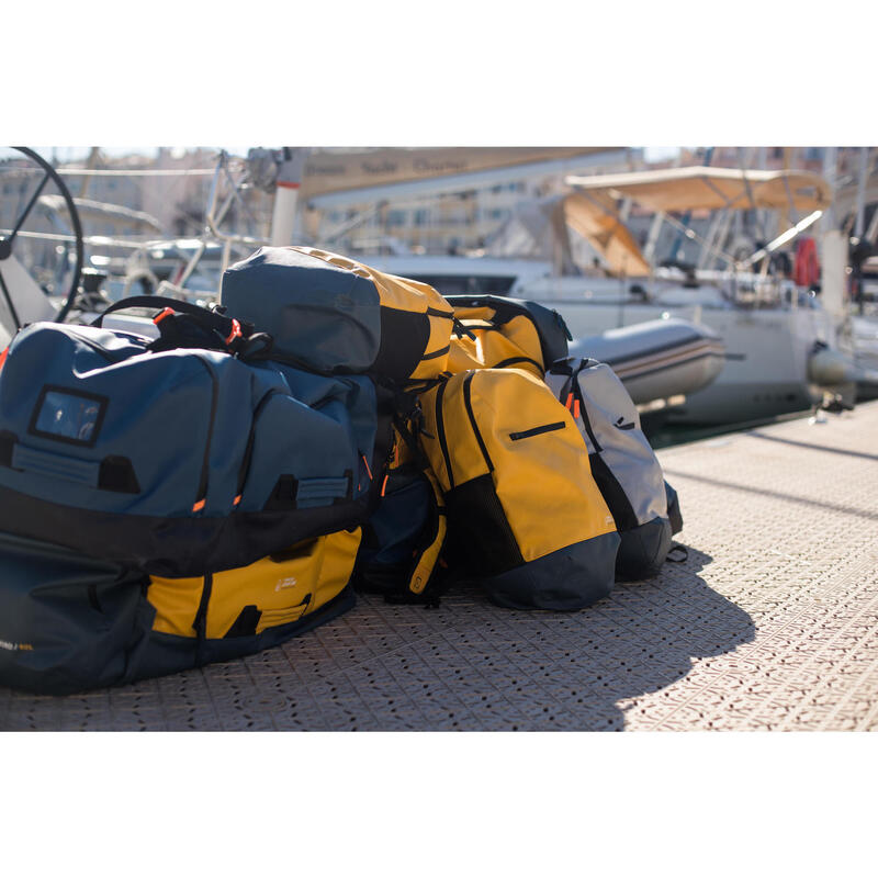 Sac déperlant 90 litres Jaune