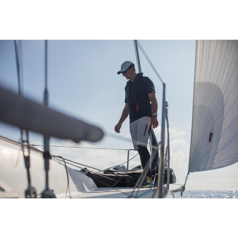 Calções de Vela Sailing 500 Homem Cinzento claro