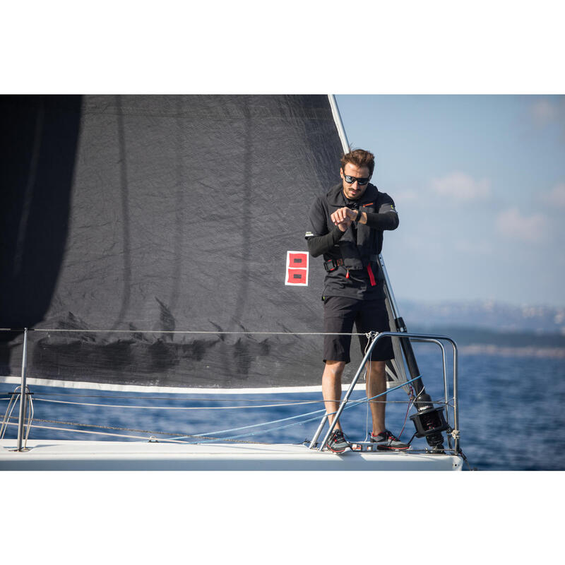 Calções de Vela Sailing 500 Homem Preto