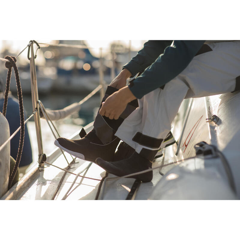 Felnőtt csizma vitorlázáshoz Sailing 900, fekete