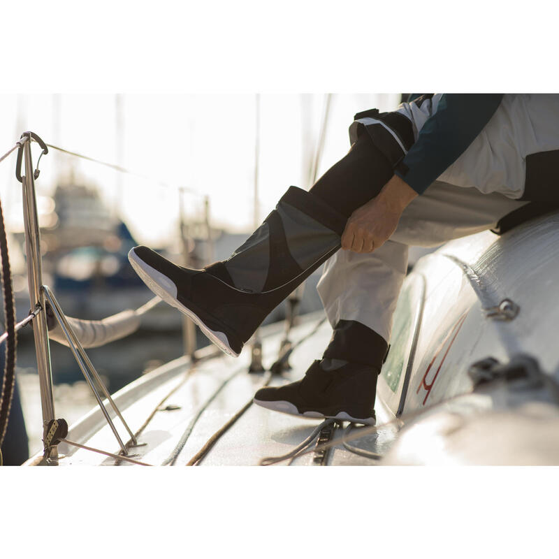 Bottes de bateau Sailing 900 adulte noir