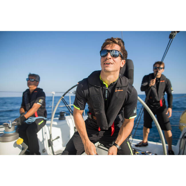 Adult Sailing Floating Polarised Sunglasses 100 Black - One Size By TRIBORD | Decathlon