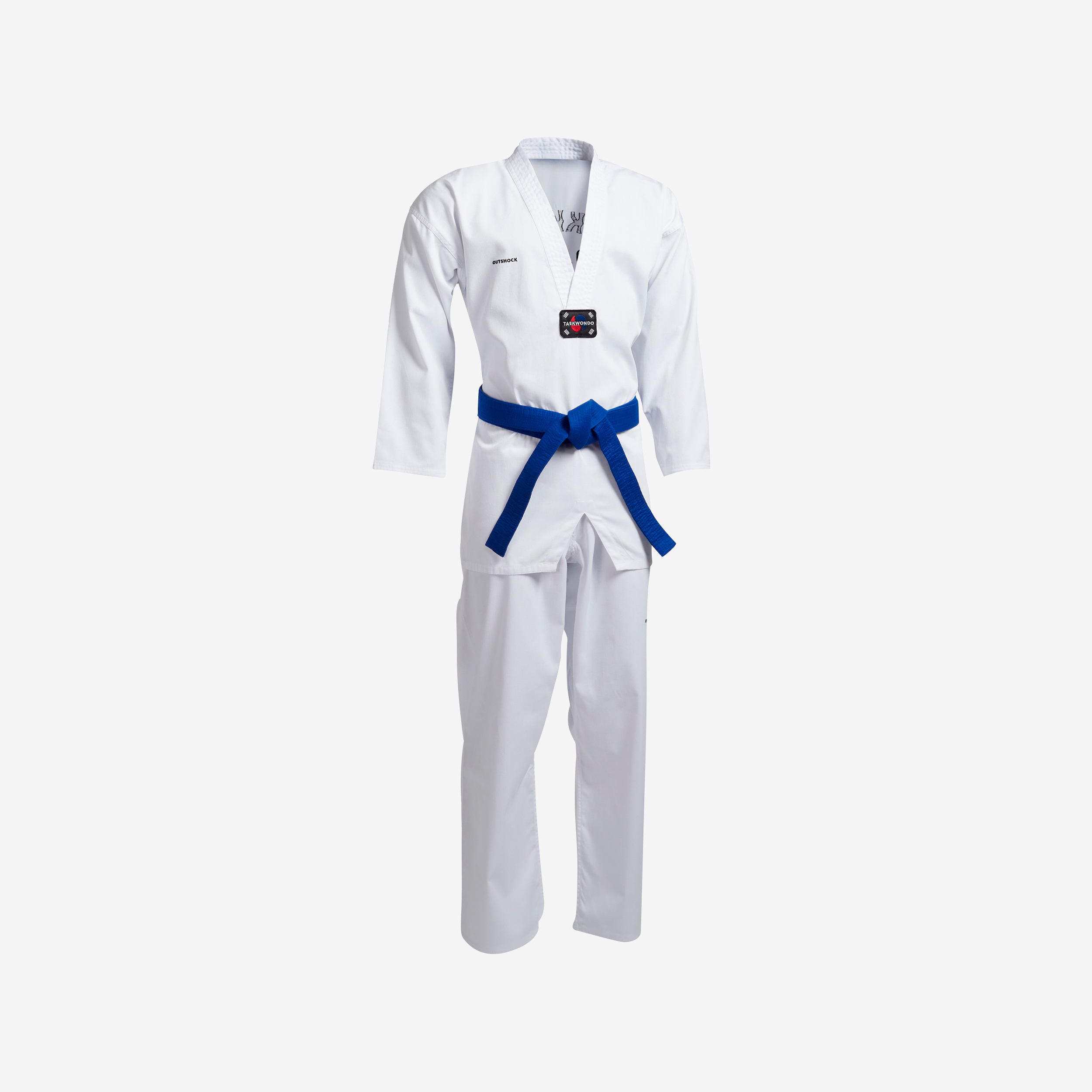 Dobok/kimono taekwondo 500 adulte - Karaté et Taekwondo - Outshock- Clubs - Entreprises - Collectivités - Associations