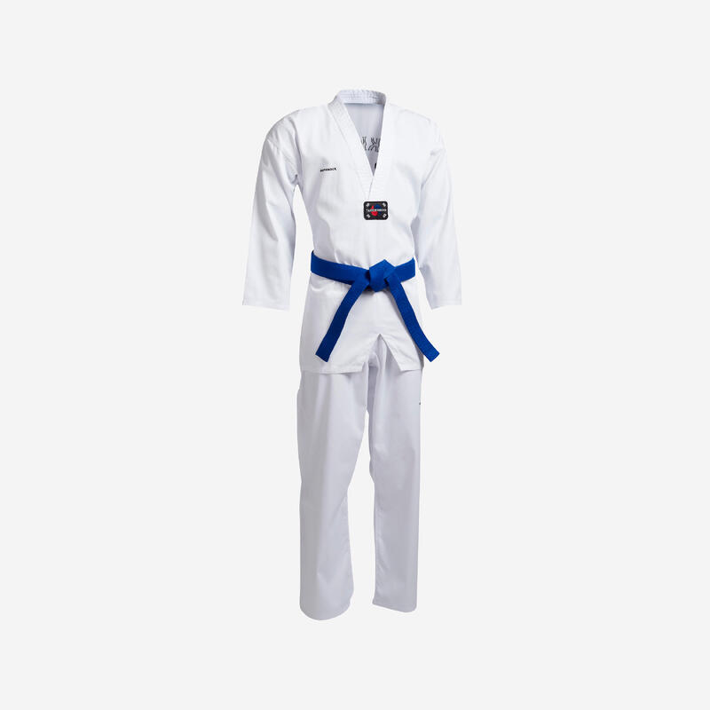 Kimono adulto taekwondo 500 bianco