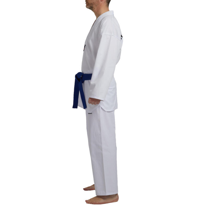 Taekwondopak dobok voor volwassenen 500
