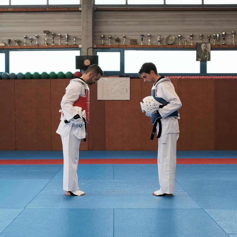 Kopfschutz 500 Taekwondo weiss