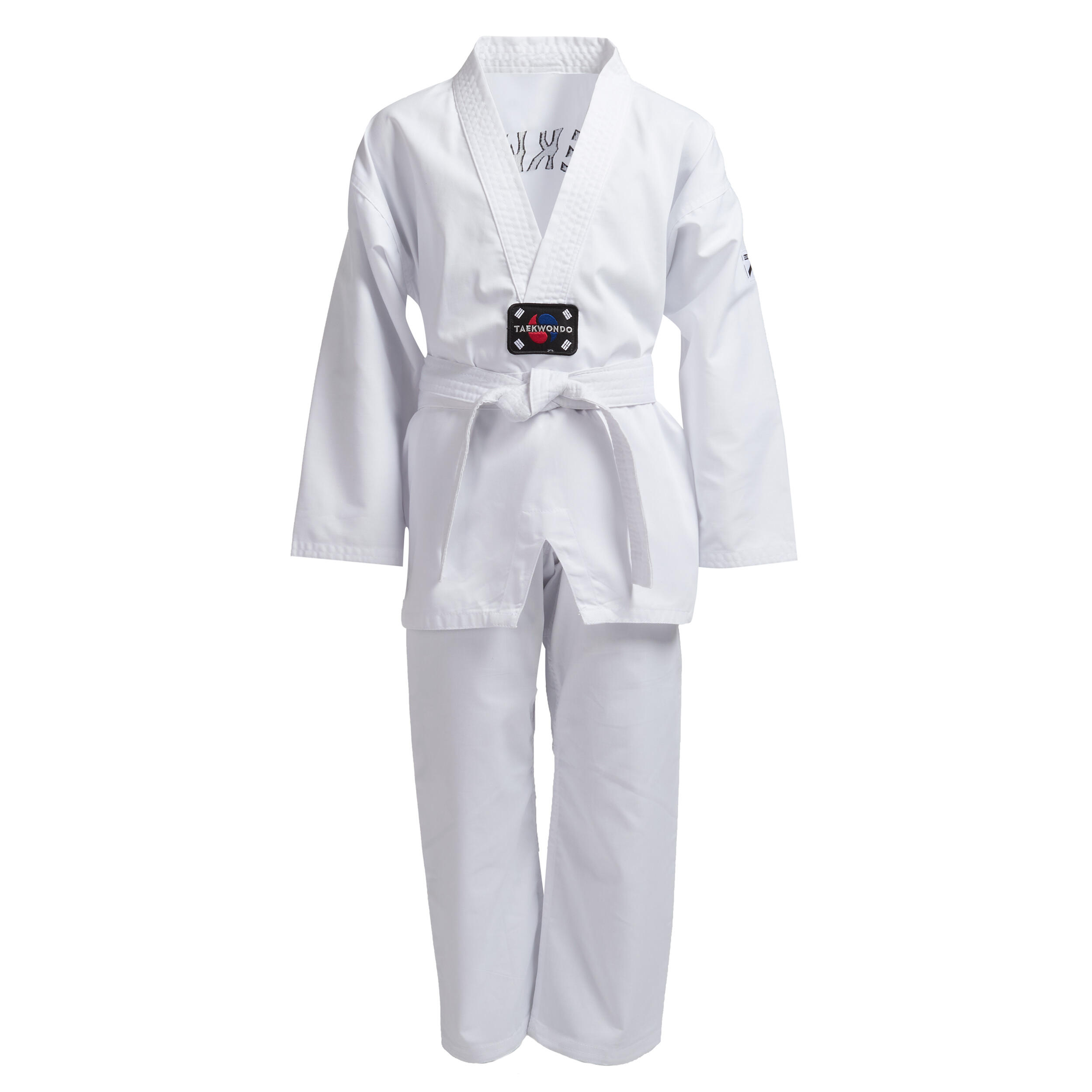 Dobok/Kimono 100 Taekwondo Alb Copii
