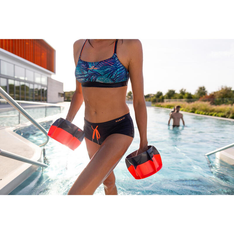 Aquafitness-Hanteln Aquagym Aquacrosstraining - R360 blau/orange