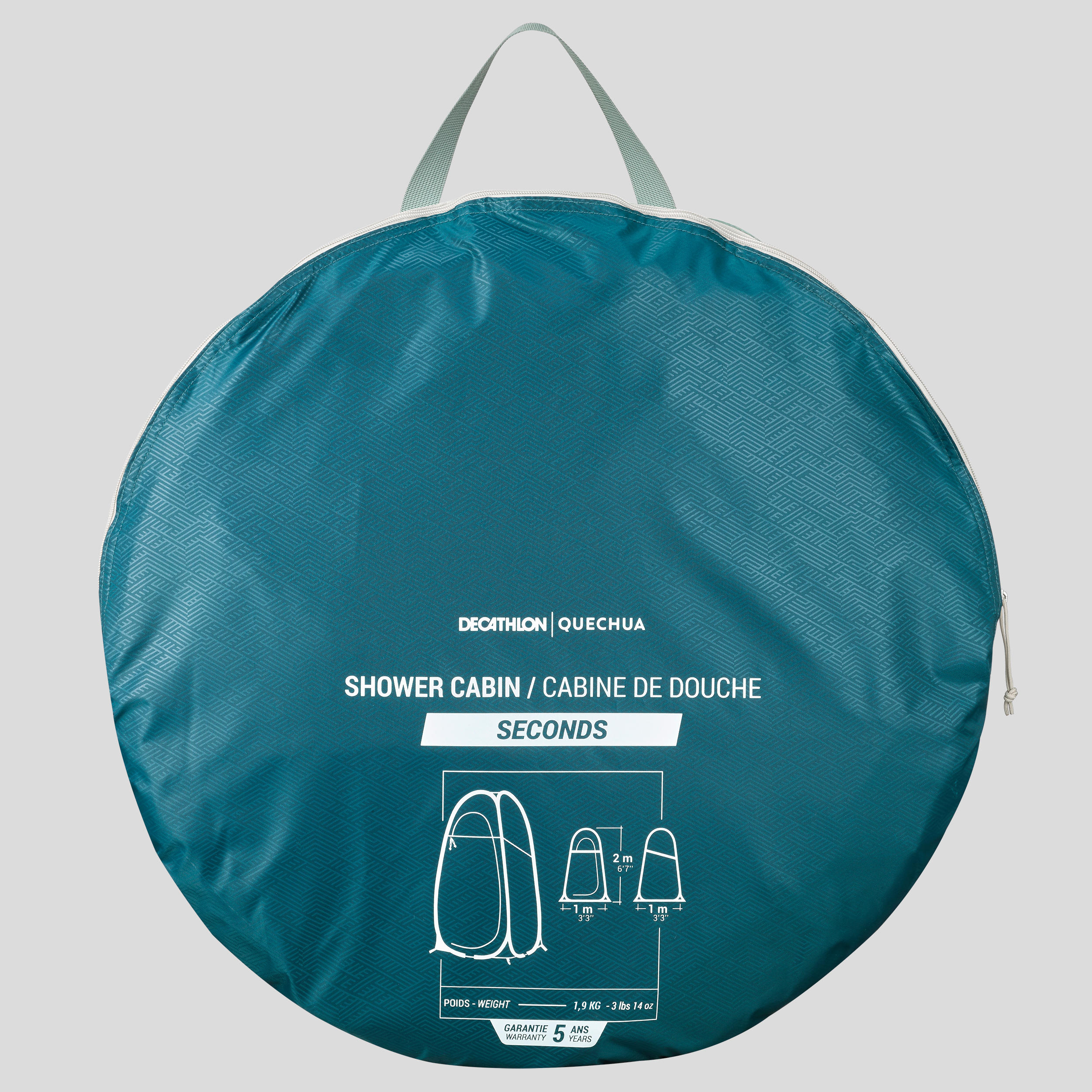 Cabina de ducha para camping Quechua 2 Seconds - Decathlon