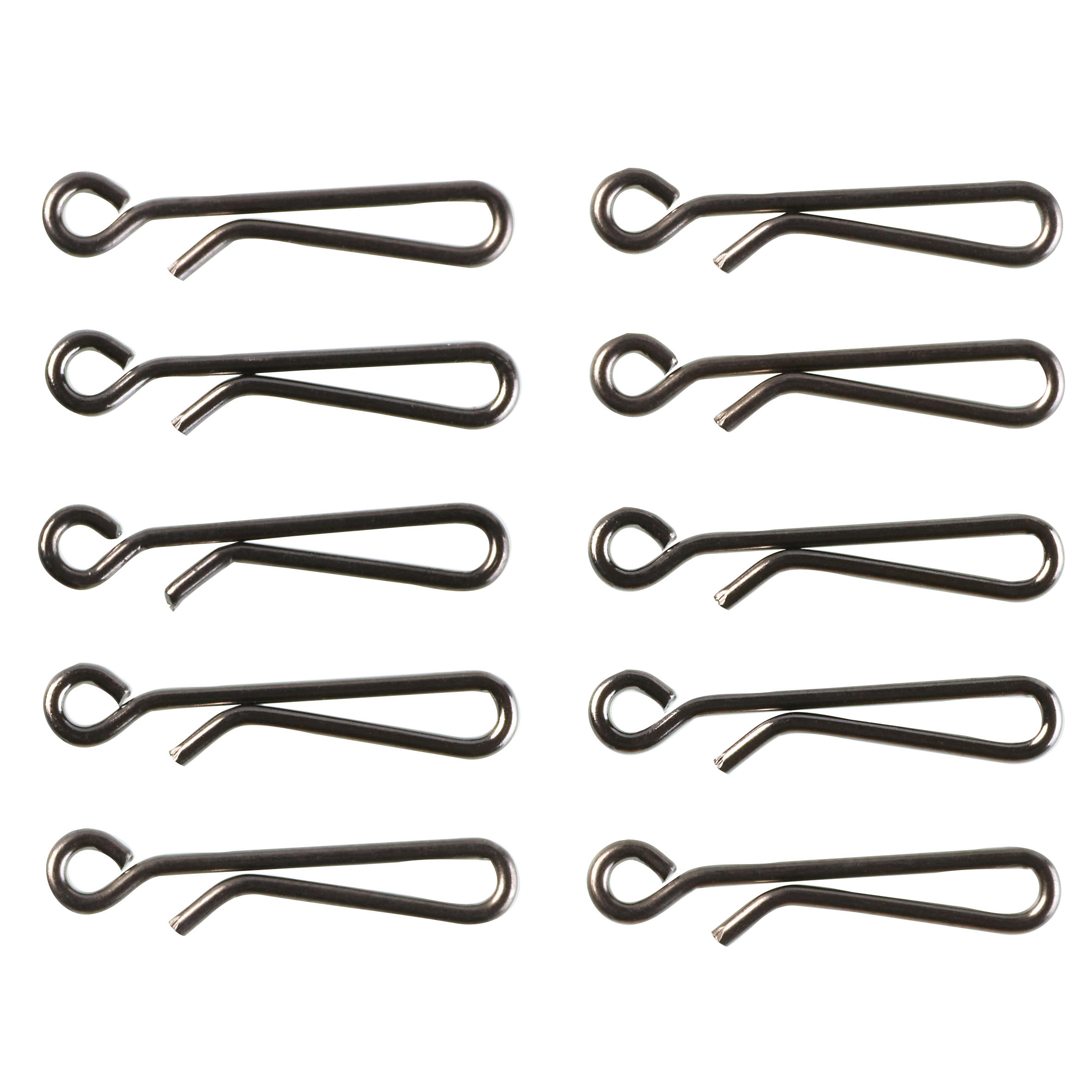 Fishing Snap Surfcasting Quick N°3 - Black (10 pack)