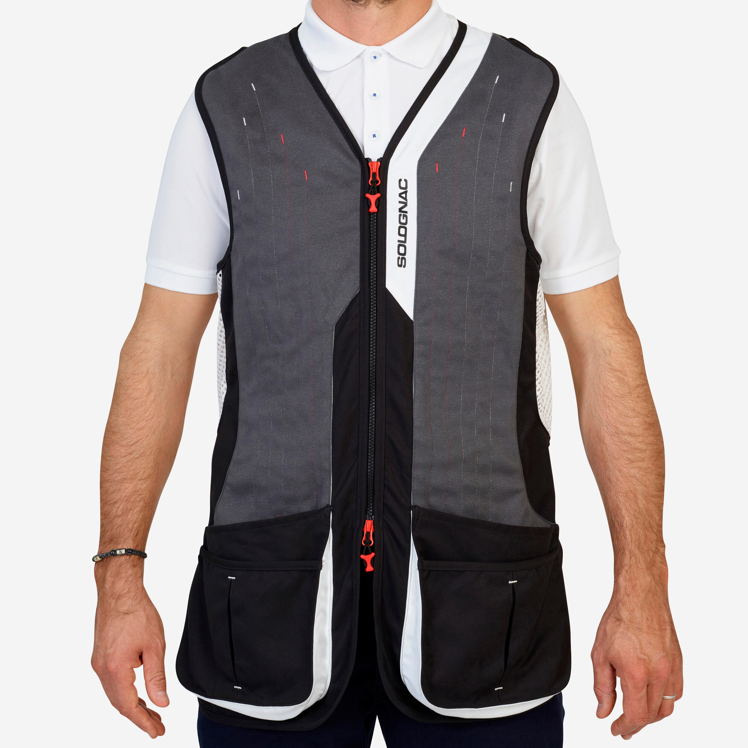 520 SPORTING GRAY BALL-TRAP VEST