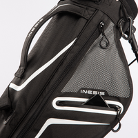 Sac golf trépied - INESIS Ultralight noir