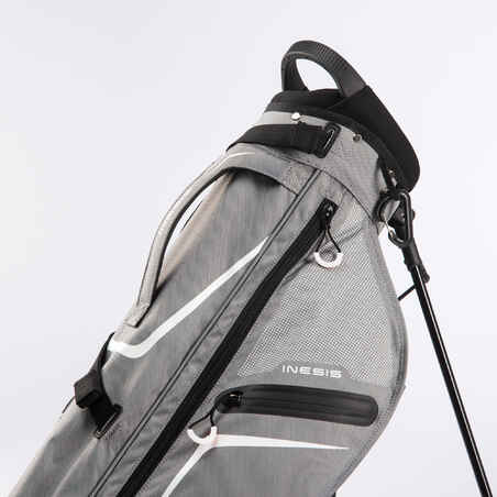 GOLF STAND BAG - INESIS ULTRALIGHT GREY