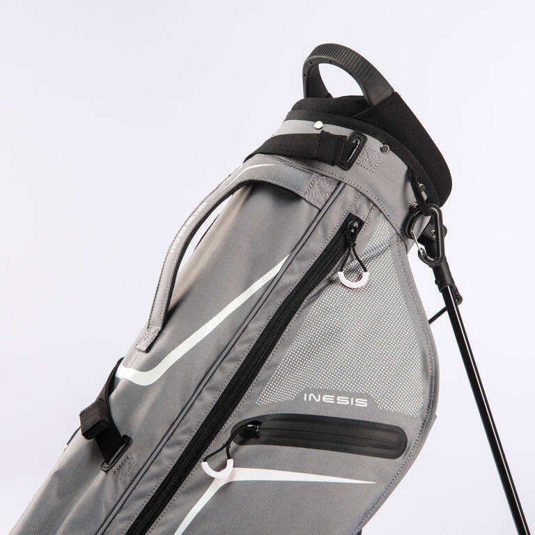 GOLF STAND BAG - INESIS ULTRALIGHT GREY