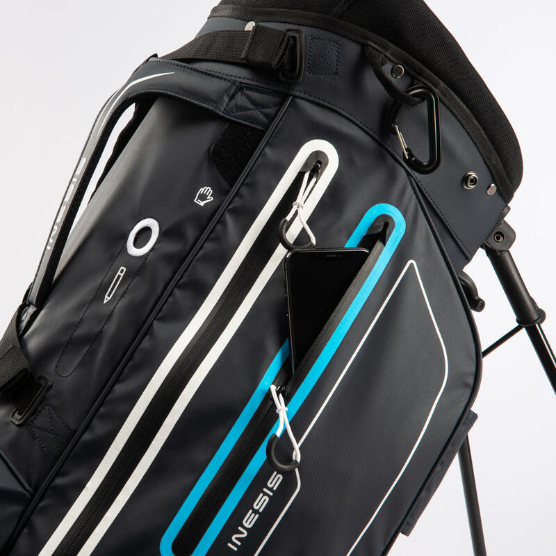 Sac golf trépied waterproof – INESIS Light bleu