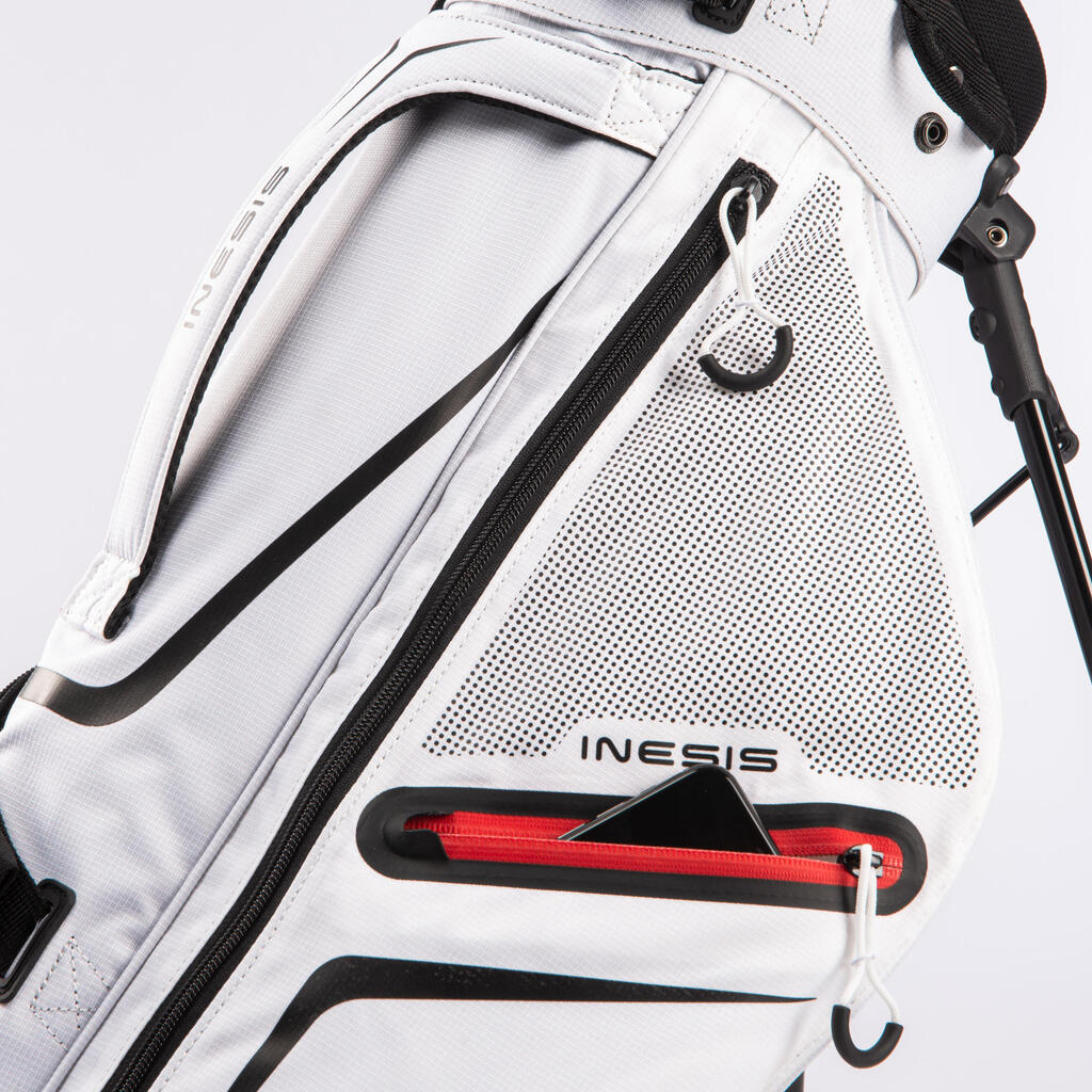 GOLF STAND BAG - INESIS ULTRALIGHT BLACK