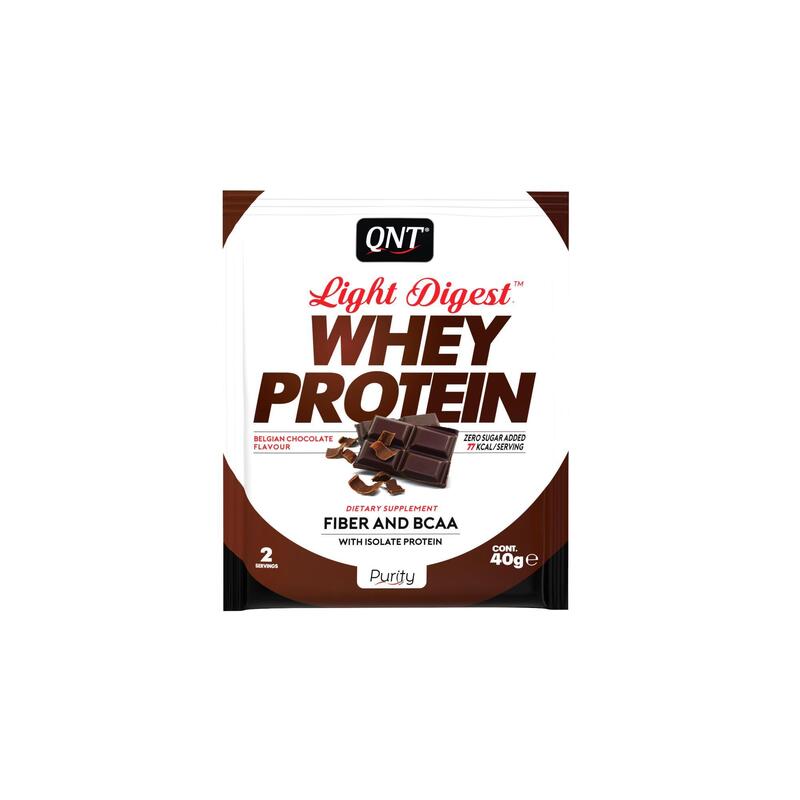 qnt 40gr light digest belgian chocolate