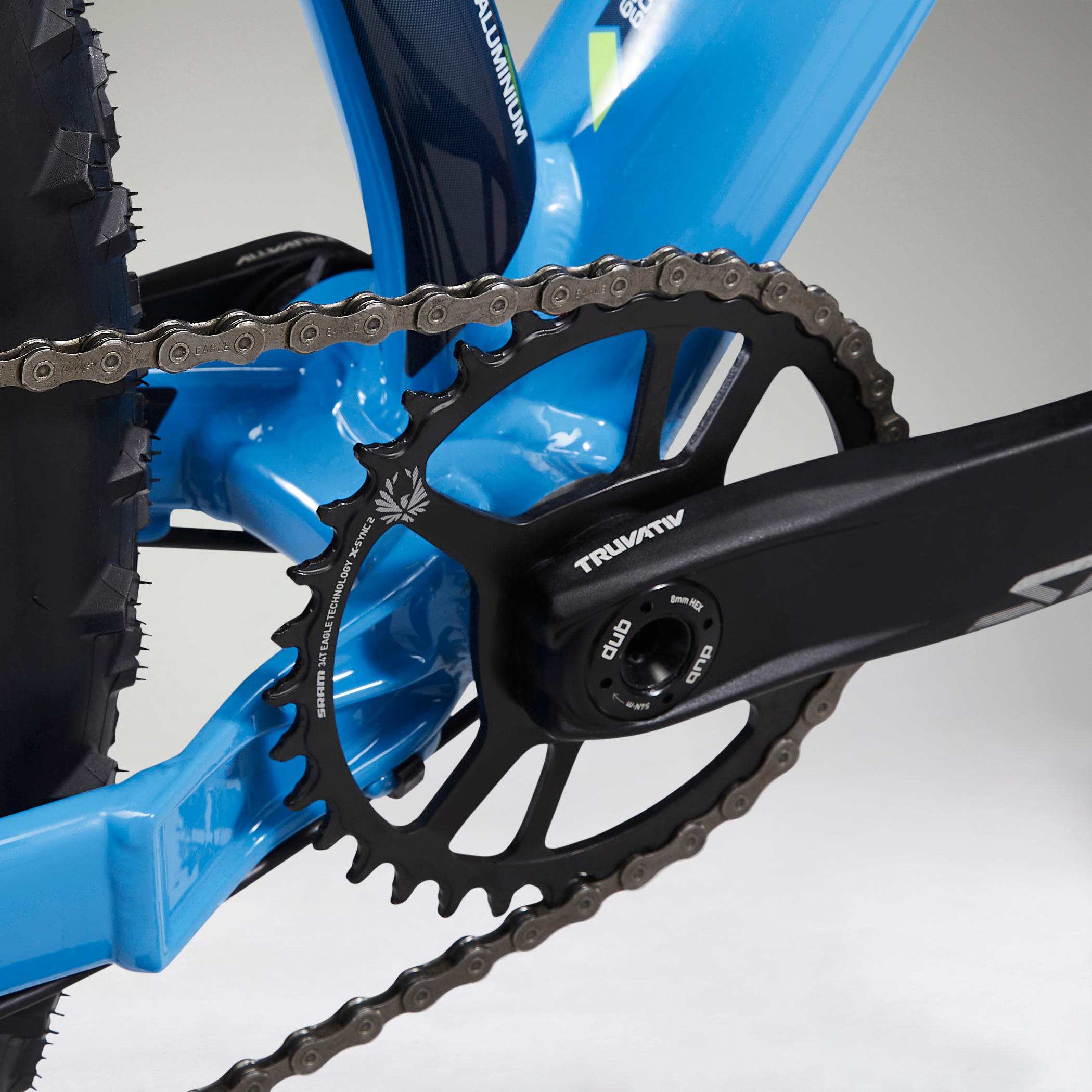 Mountain Bike XC 500 27.5" Eagle - Sky Blue 7/11