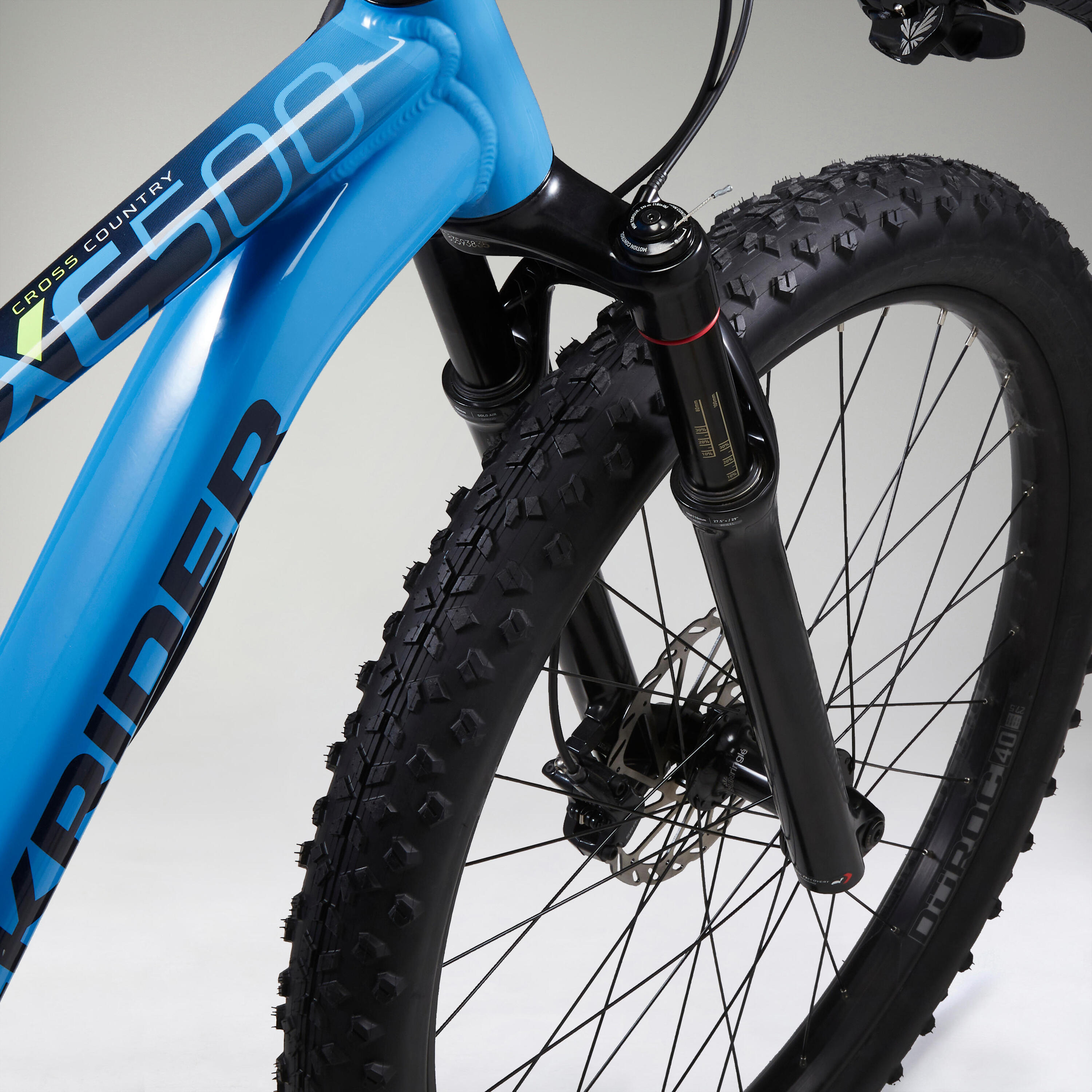 Mountain Bike XC 500 27.5"+ Eagle - Sky Blue 4/11