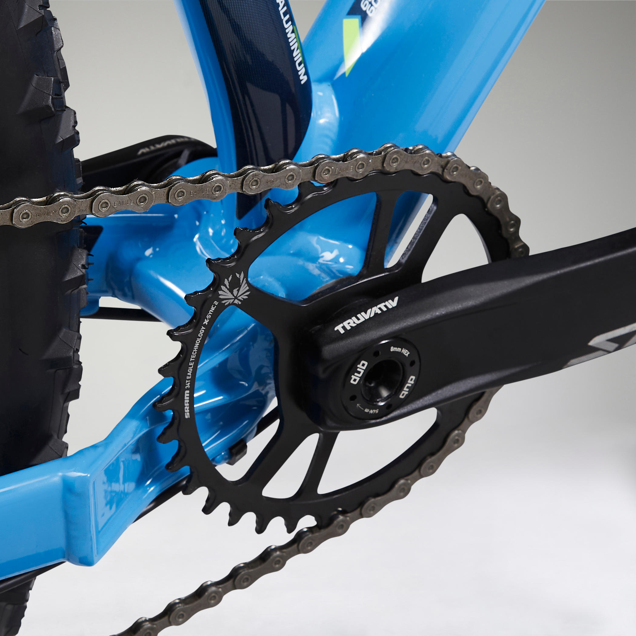 Mountain Bike XC 500 27.5"+ Eagle - Sky Blue 7/11