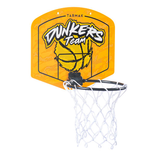 Mini Panier De Basket Enfant Adulte Sk100 Dunkers Jaune Ballon Inclus Pour Les Clubs Et Collectivites Decathlon Pro