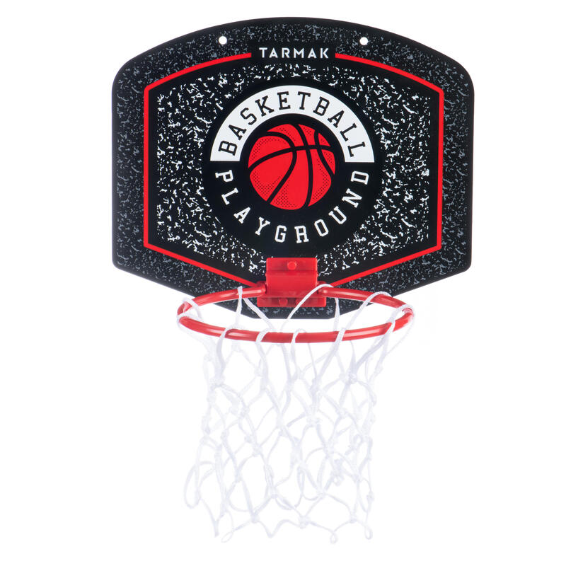 Kosárlabda palánk SK100 Playground mini, fekete, piros Labdával együtt kapható 